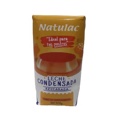 LECHE CONDESADA NATULAC UHT  340 G (E)